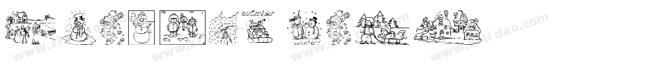 WinterCandy字体转换
