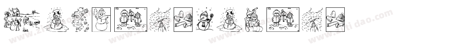 WinterShivers字体转换