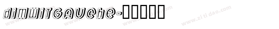 DimWitGauche字体转换