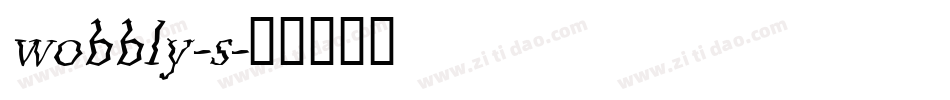 wobbly-s字体转换
