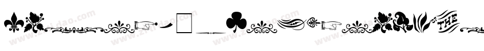 Stoned-OrnamentsTwo字体转换