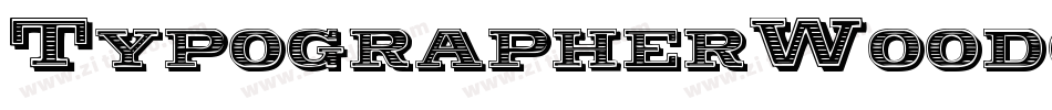 TypographerWoodcutInitialsTwo-Reduced字体转换
