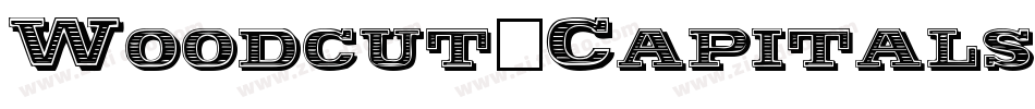 Woodcut_Capitals字体转换