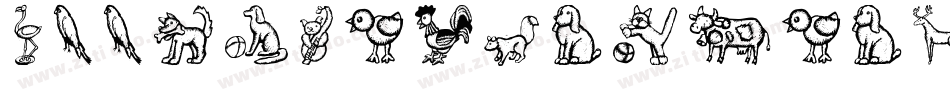 Woodcut_Capitals字体转换