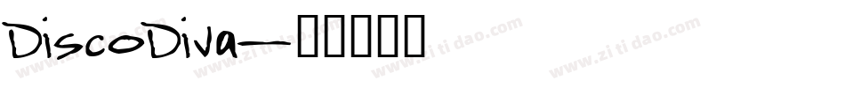 DiscoDiva字体转换