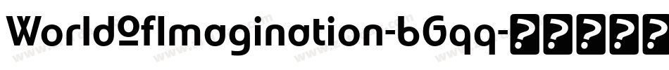 WorldOfImagination-6Gqq字体转换