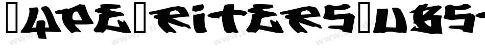 TypeWritersSubstitute字体转换