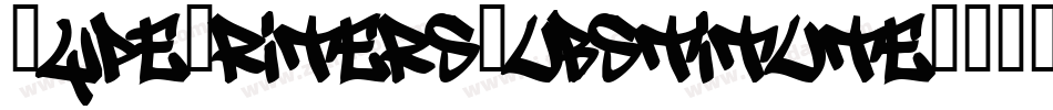 TypeWritersSubstitute字体转换