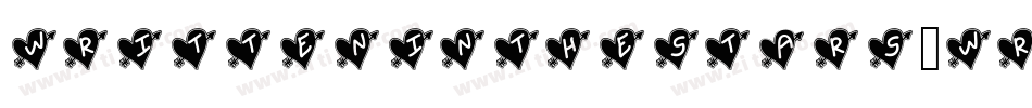 WrittenInTheStars-Wr74字体转换