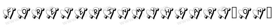 ForeverInMyHeart-On2P字体转换