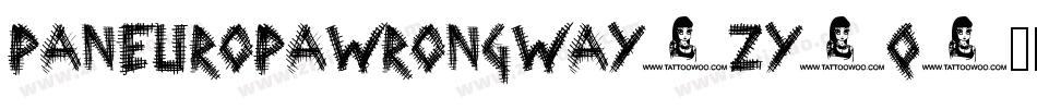 PaneuropaWrongWay-Zy6q字体转换