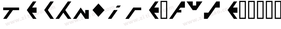 TECHNOIRE-Fuse字体转换