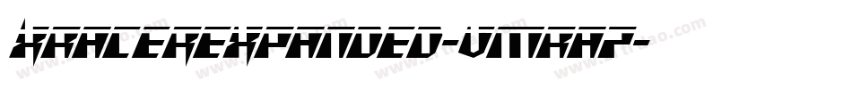 XRacerExpanded-vmRA7字体转换