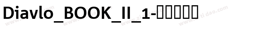 Diavlo_BOOK_II_1字体转换