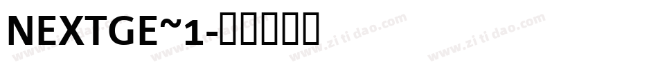 NEXTGE~1字体转换