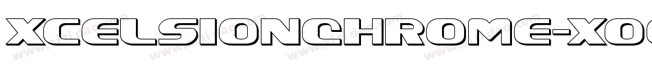 XcelsionChrome-XOGK字体转换