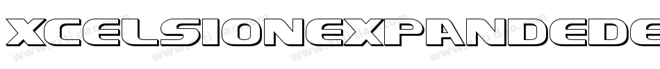 XcelsionExpandedExpanded-EM4l字体转换