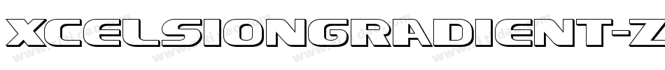 XcelsionGradient-Z3EK字体转换
