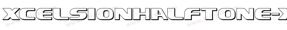 XcelsionHalftone-xzLR字体转换