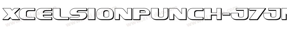 XcelsionPunch-J7Jn字体转换