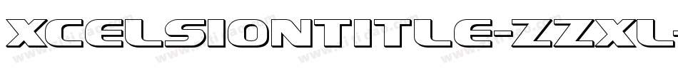 XcelsionTitle-zzXl字体转换