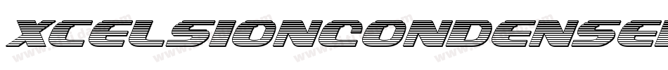 XcelsionCondensedItalicCondensedItalic-4OnD字体转换