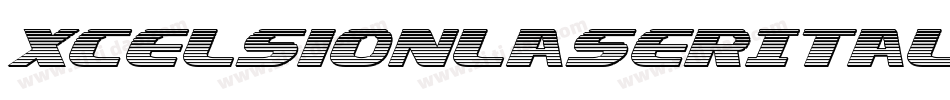 XcelsionLaserItalicItalic-qzo0字体转换