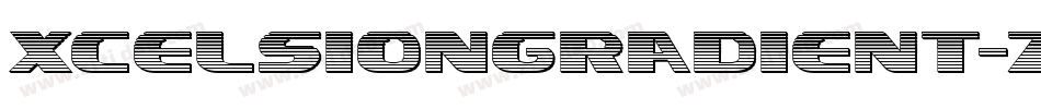 XcelsionGradient-Z3EK字体转换