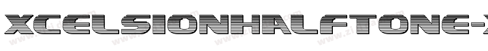 XcelsionHalftone-xzLR字体转换