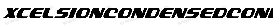 XcelsionCondensedCondensed-ozvz字体转换