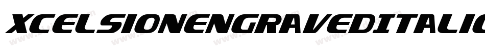 XcelsionEngravedItalicItalic-azY9字体转换
