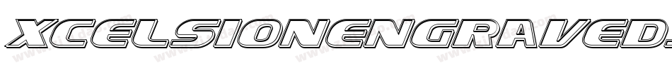 XcelsionEngravedItalicItalic-azY9字体转换
