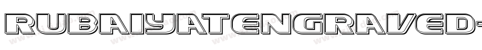 RubaiyatEngraved字体转换