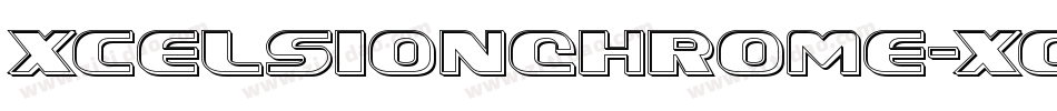 XcelsionChrome-XOGK字体转换