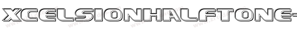 XcelsionHalftone-xzLR字体转换