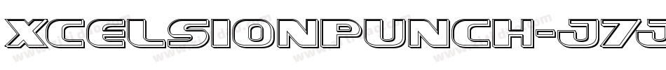 XcelsionPunch-J7Jn字体转换