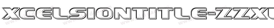 XcelsionTitle-zzXl字体转换