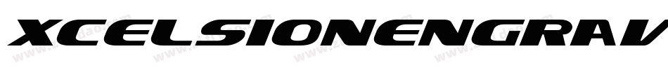 XcelsionEngravedItalicItalic-azY9字体转换