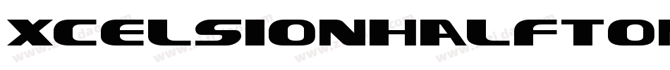 XcelsionHalftone-xzLR字体转换