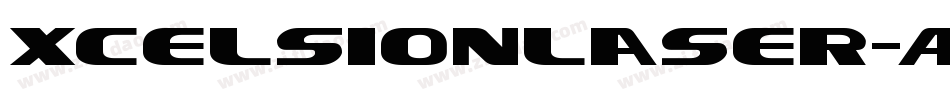 XcelsionLaser-ABGm字体转换