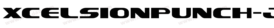 XcelsionPunch-J7Jn字体转换