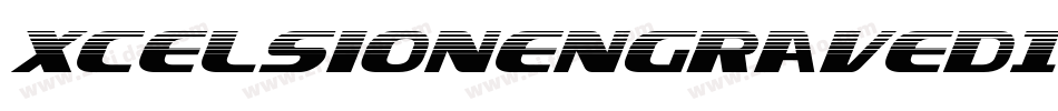 XcelsionEngravedItalicItalic-azY9字体转换
