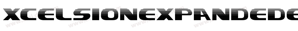 XcelsionExpandedExpanded-EM4l字体转换