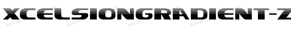 XcelsionGradient-Z3EK字体转换