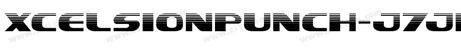 XcelsionPunch-J7Jn字体转换