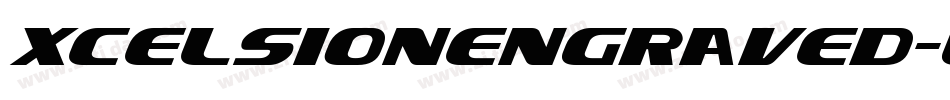 XcelsionEngraved-WEpv字体转换