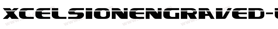 XcelsionEngraved-WEpv字体转换