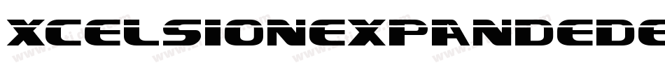 XcelsionExpandedExpanded-EM4l字体转换