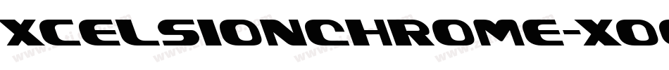 XcelsionChrome-XOGK字体转换