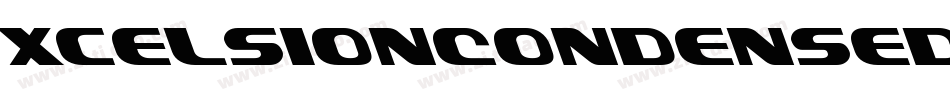 XcelsionCondensedCondensed-ozvz字体转换